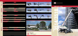 Forgó felsővázas teleszkóps rakodók Terexlift Girolift 3514