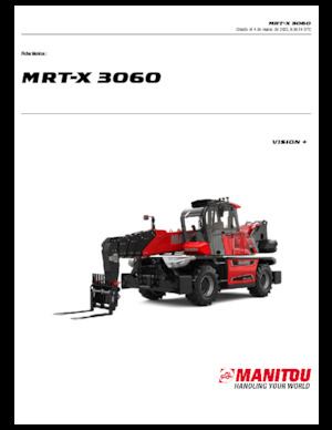 Forgó felsővázas teleszkóps rakodók Manitou MRT-X 3060
