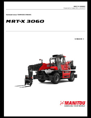 Forgó felsővázas teleszkóps rakodók Manitou MRT-X 3060