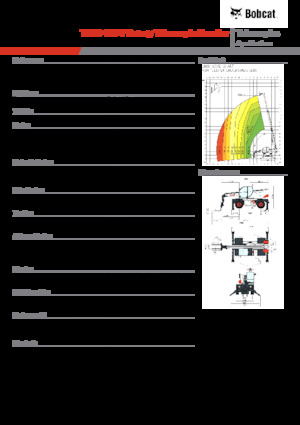 Forgó felsővázas teleszkóps rakodók Bobcat TR50.180