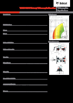 Forgó felsővázas teleszkóps rakodók Bobcat TR50.180