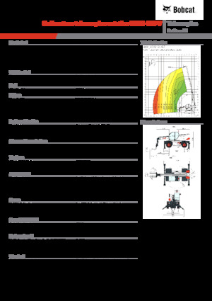 Forgó felsővázas teleszkóps rakodók Bobcat TR50.180