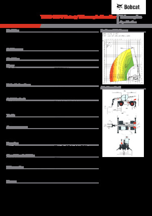 Forgó felsővázas teleszkóps rakodók Bobcat TR50.180