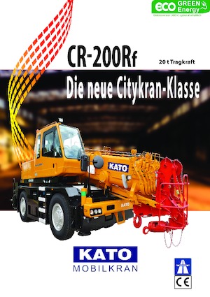 Terepjáró daruk Kato CR 200 Rf