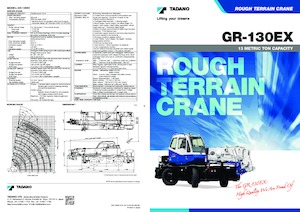 Terepjáró daruk Tadano GR-130EX