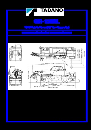 Terepjáró daruk Tadano GR-150XL-3