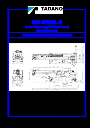 Terepjáró daruk Tadano GR-500XL