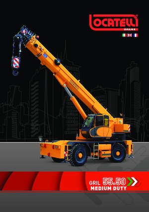 Terepjáró daruk Locatelli GRIL 55.50