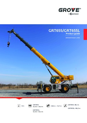 Terepjáró daruk Grove GRT655
