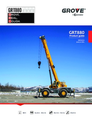 Terepjáró daruk Grove GRT880 