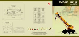 Terepjáró daruk Escorts HK 17