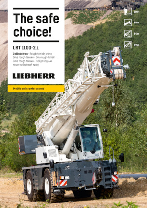 Terepjáró daruk Liebherr LRT 1100-2.1