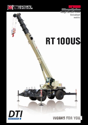 Terepjáró daruk TEREX CRANES RT 100US