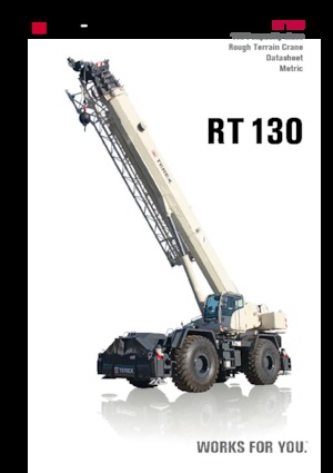 Terepjáró daruk TEREX CRANES RT 130