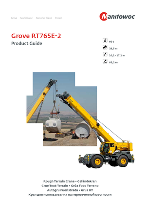 Terepjáró daruk Grove RT765E-2