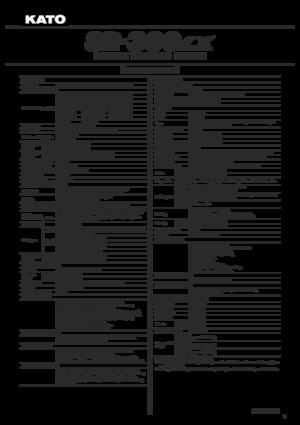 Terepjáró daruk Kato SR-300 LX