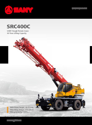 Terepjáró daruk Sany SRC400C