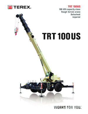 Terepjáró daruk TEREX CRANES TRT 100US