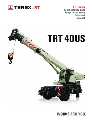 Terepjáró daruk TEREX CRANES TRT 40US