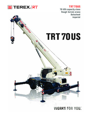 Terepjáró daruk TEREX CRANES TRT 70US