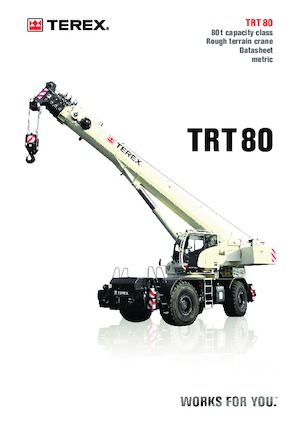 Terepjáró daruk TEREX CRANES TRT 80