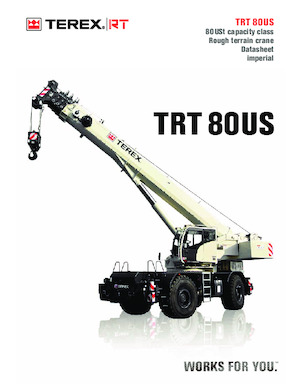 Terepjáró daruk TEREX CRANES TRT 80US