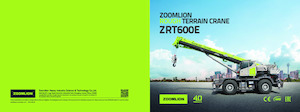 Terepjáró daruk Zoomlion ZRT600E