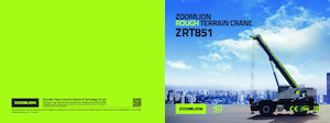 Terepjáró daruk Zoomlion ZRT851E