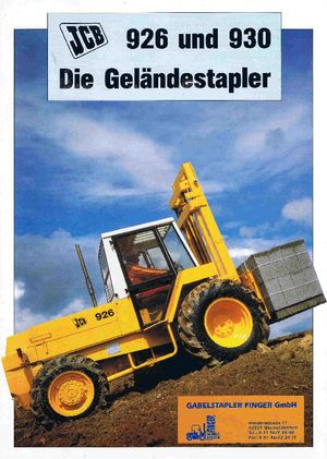 Terepjáró targoncák JCB 926-2