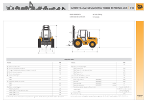 Terepjáró targoncák JCB 940-4
