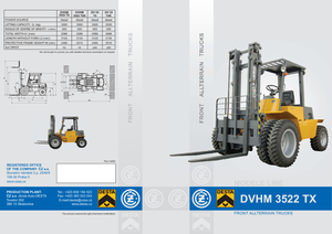 Terepjáró targoncák Desta DVHM 3522 TX