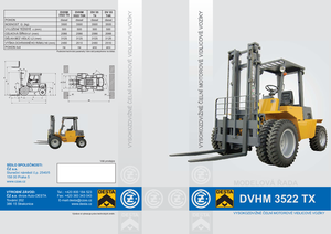 Terepjáró targoncák Desta DVHM 3522 TX