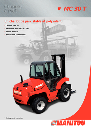 Terepjáró targoncák Manitou MC 30