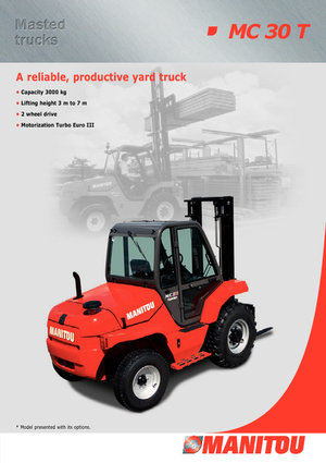 Terepjáró targoncák Manitou MC 30