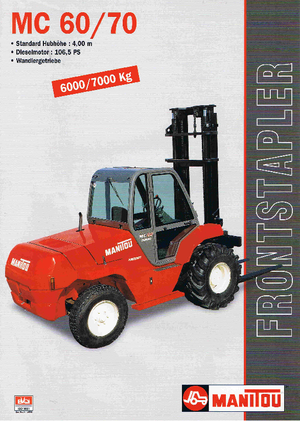 Terepjáró targoncák Manitou MC 70 T PS