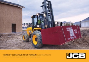 Terepjáró targoncák JCB 926