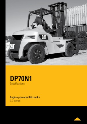Dízel targoncák Caterpillar DP70N1