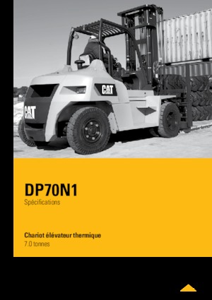 Dízel targoncák Caterpillar DP70N1