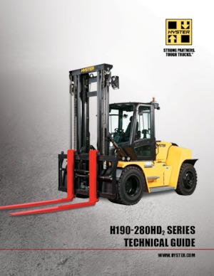 Dízel targoncák Hyster H190HD2