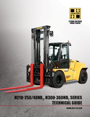 Terepjáró targoncák Hyster H330HD2