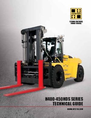 Terepjáró targoncák Hyster H400HD