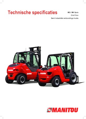Terepjáró targoncák Manitou MSI 35 T