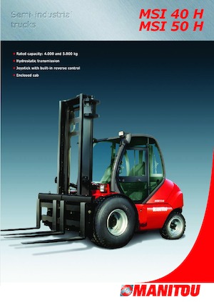 Terepjáró targoncák Manitou MSI 50 H