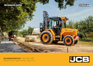 Terepjáró targoncák JCB 940-4