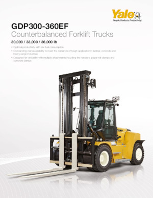 Terepjáró targoncák Yale GP360EF