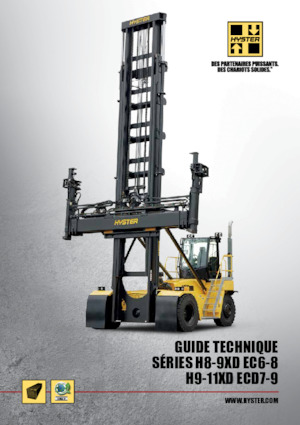 Terepjáró targoncák Hyster H8XD-EC6