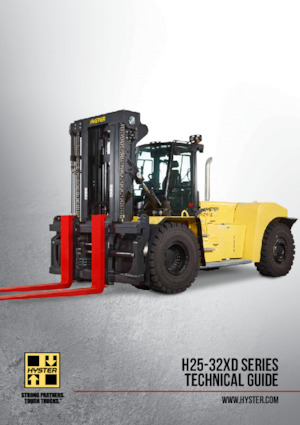 Terepjáró targoncák Hyster H32XD9