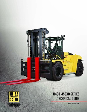 Terepjáró targoncák Hyster H400XD36