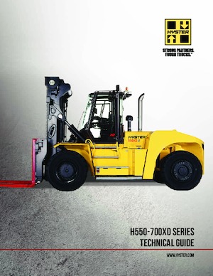 Terepjáró targoncák Hyster H650XD36