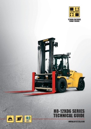 Terepjáró targoncák Hyster H10XDS6